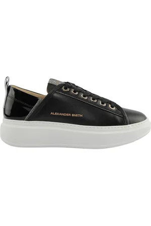 Alexander Smith Femme, Chaussures, Noir, Taille: 36 EU Baskets noires élégantes pour hommes