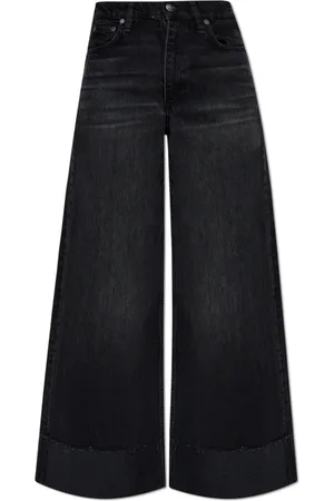 RAG&BONE Femme, Jeans, Noir, Taille: W30 Jean taille haute Sofie