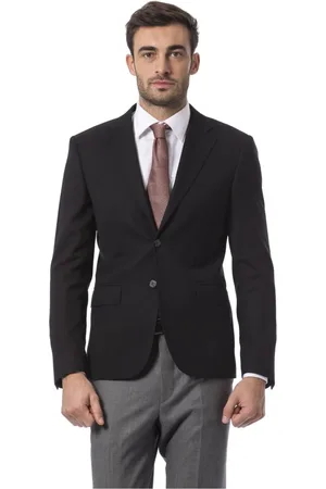 BILLIONAIRE Homme, Vestes, Noir, Taille: 2XL Vestes Élégantes - 2 Boutons Drop 7