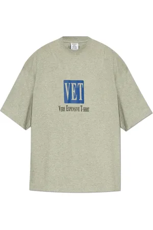 Vetements Homme, Tops, Gris, Taille: L T-shirt avec impression