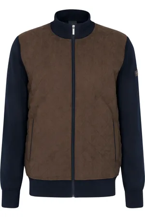 Bugatti Homme, Sweatshirts et sweats à capuche, Bleu, Taille: M Gilet Bleu Foncé 65551b