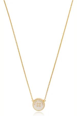 Marc Jacobs Femme, Accessoires, Jaune, Taille: ONE Size Collier en Laiton