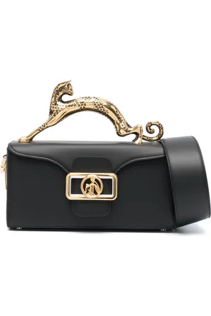 Lanvin Femme, Sacs, Noir, Taille: ONE Size Sac Mini Chat avec finitions plaquées or