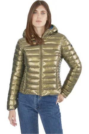 Canadian Classics Femme, Vestes, Brun, Taille: 46 FR Manteau coupe-vent marron avec capuche