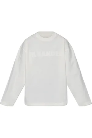 Jil Sander Femme, Tops, Blanc, Taille: 40 FR T-shirt à Manches Longues
