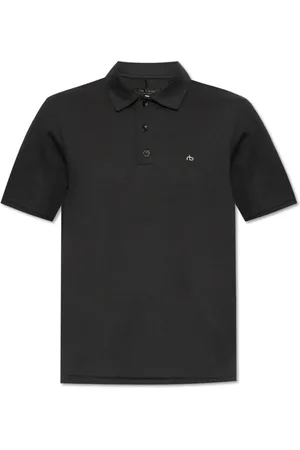 RAG&BONE Homme, Tops, Noir, Taille: 2XL Polo Pure
