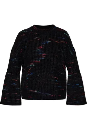 Munthe Femme, Pulls, Noir, Taille: 38 FR Pull en laine