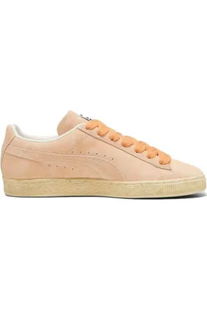 PUMA Femme, Chaussures, Brun, Taille: 44 EU Baskets en Cuir Décoloré - Baskets