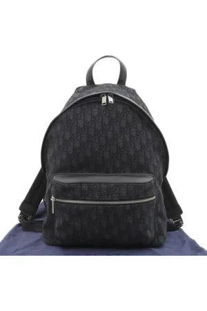 Dior Femme, Pre-owned, Noir, Taille: ONE Size Pre-owned Cuir sacs-dos