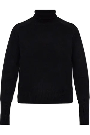 Victoria Beckham Femme, Pulls, Noir, Taille: 38 FR Pull à col roulé en laine