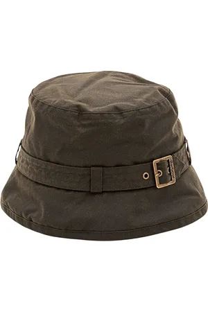 Barbour Unisex, Accessoires, Vert, Taille: S Chapeau Seau Vert Automne Hiver
