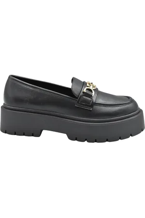 Twin-Set Femme, Chaussures, Noir, Taille: 36 EU Chaussures Noires à Lacets Style Élégant