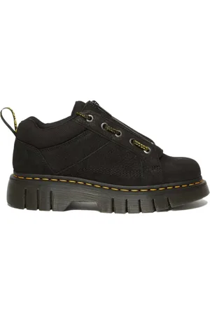 Dr. Martens Femme, Chaussures, Noir, Taille: 38 EU Chaussures de Randonnée Noires Fermeture Éclair Logo Caoutchouc