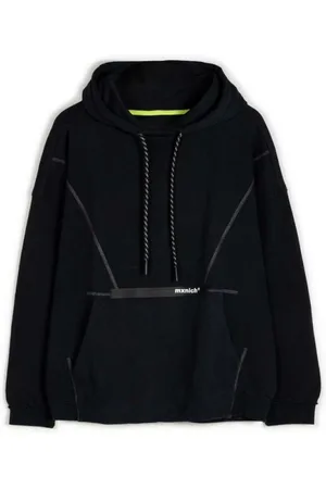 Munich Homme, Sweatshirts et sweats à capuche, Noir, Taille: XL Sweat à capuche oversize Streetwear Noir