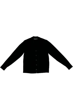 Neil Barrett Homme, Pulls, Noir, Taille: S Cardigan en Laine Bolt