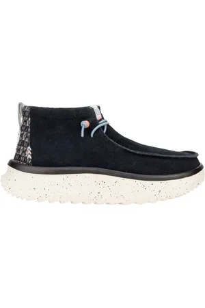 Hey dude Femme, Chaussures, Noir, Taille: 41 EU Bottes en Daim Noires Légères Faciles à Enfiler