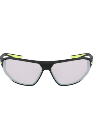 Nike Homme, Accessoires, Noir, Taille: ONE Size Lunettes de soleil rectangulaires en acétate