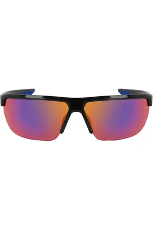 Nike Homme, Accessoires, Multicolore, Taille: ONE Size Lunettes de soleil rectangulaires en acétate