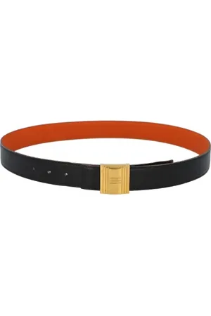 Hermès Femme, Pre-owned, Noir, Taille: ONE Size Pre-owned Cuir ceintures