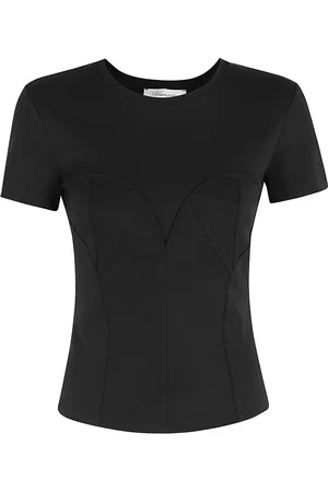 BLUMARINE Femme, Tops, Noir, Taille: 40 FR Haut Bustier Élégant pour Femmes
