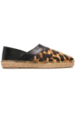WALES BONNER Femme, Chaussures, Brun, Taille: 37 EU Leopard Espadrilles Chaussures