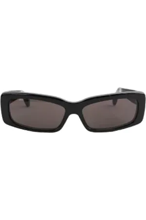 Balenciaga Femme, Pre-owned, Noir, Taille: ONE Size Pre-owned Plastique lunettes-de-soleil