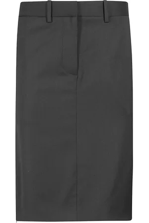 Helmut Lang Femme, Jupes, Noir, Taille: 38 FR Jupe à Zip pour Voiture