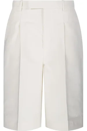 Rohe Femme, Shorts, Blanc, Taille: 42 FR Shorts Tailored Plissés Ivoire