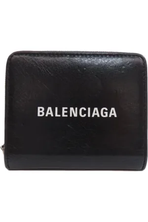 Balenciaga Femme, Pre-owned, Noir, Taille: ONE Size Pre-owned Cuir petite-maroquinerie