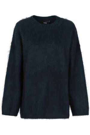 arma leder Femme, Pulls, Vert, Taille: 38 FR Pull Vert en Mohair et Mérinos