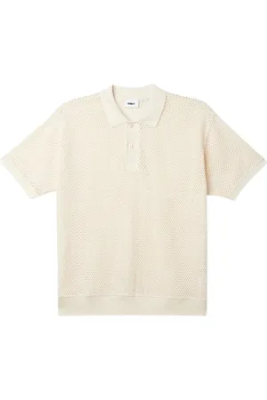 Obey Homme, Tops, , Taille: ONE Size Polo de Luxe en Coton Mesh