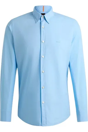 HUGO BOSS Homme, Chemises, Bleu, Taille: S Chemise Casual