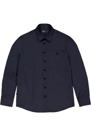 Butcher of Blue Homme, Chemises, Bleu, Taille: S Chemise Flanelle Profonde