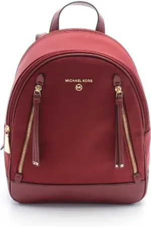 Michael Kors Femme, Pre-owned, Brun, Taille: ONE Size Pre-owned Toile sacs-dos