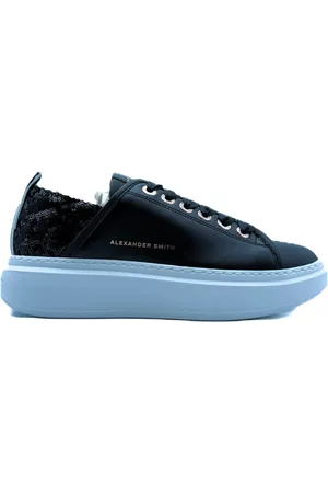 Alexander Smith Femme, Chaussures, Noir, Taille: 38 EU Baskets Noires Modèle 0341