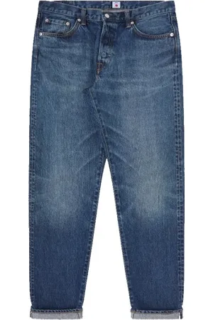 Edwin Homme, Jeans, Bleu, Taille: W30 Jean Fuselé Bleu Foncé Denim