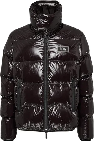 Dsquared2 Homme, Vestes, Noir, Taille: S Doudoune Ultra Légère en Nylon Ripstop