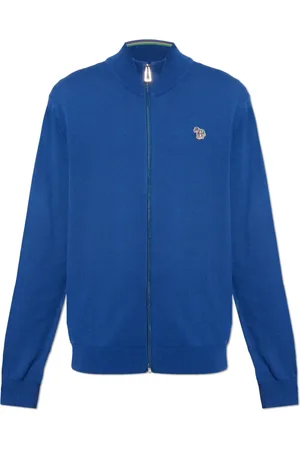 Paul Smith Homme, Pulls, Bleu, Taille: S Cardigan avec Logo