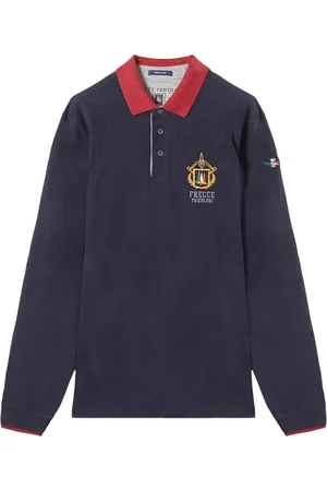 Aeronautica Militare Homme, Tops, Bleu, Taille: S Polo Élégant