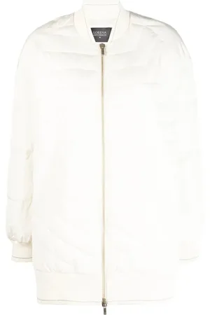 LORENA ANTONIAZZI Femme, Vestes, Blanc, Taille: 40 FR Bomber Rembourré Blanc