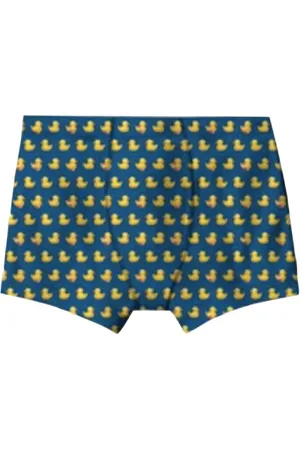 MC2 SAINT BARTH Homme, Sous-vêtements, Bleu, Taille: M Boxer Homme en Microfibre Motif Canard
