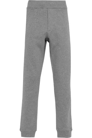 Roberto Cavalli Homme, Pantalons, Gris, Taille: XL Pantalon Jogger en Coton Gris Activewear