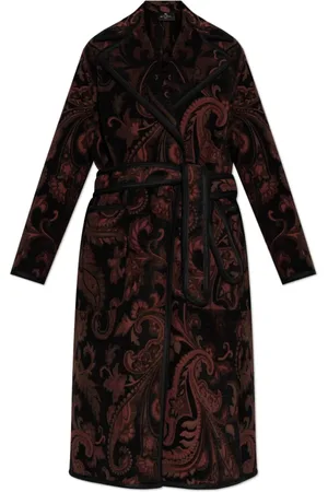 Etro Femme, Manteaux, Rouge, Taille: 34 FR Manteau à motifs