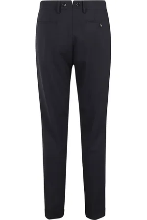 Berwich Homme, Pantalons, Bleu, Taille: L Pantalon Bleu Noir Bn7000X