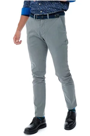HARMONT&BLAINE Homme, Pantalons, Gris, Taille: XL Pantalon Avec Poche Américaine EN Drill