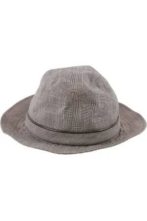 Dior Femme, Pre-owned, Gris, Taille: ONE Size Pre-owned Laine chapeaux