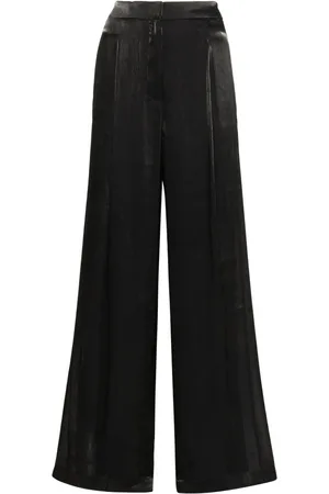 Michael Kors Femme, Pantalons, Noir, Taille: 38 FR Jean large iridescent noir