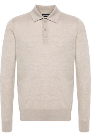 Giorgio Armani Homme, Tops, , Taille: M Pull Élégant en Laine