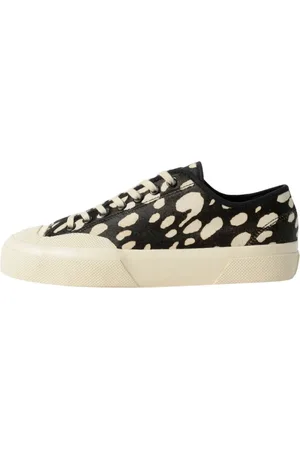 Superga Homme, Chaussures, Multicolore, Taille: 42 EU Baskets Dalmatian Ponyhair Noir/Beige
