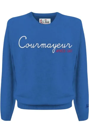 MC2 SAINT BARTH Homme, Pulls, Bleu, Taille: L Pull Homme Apres Ski